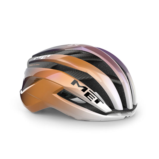 Casque MET TRENTA 3K CARBON MIPS UAE TEAM ADQ 2026 Violet/Orange