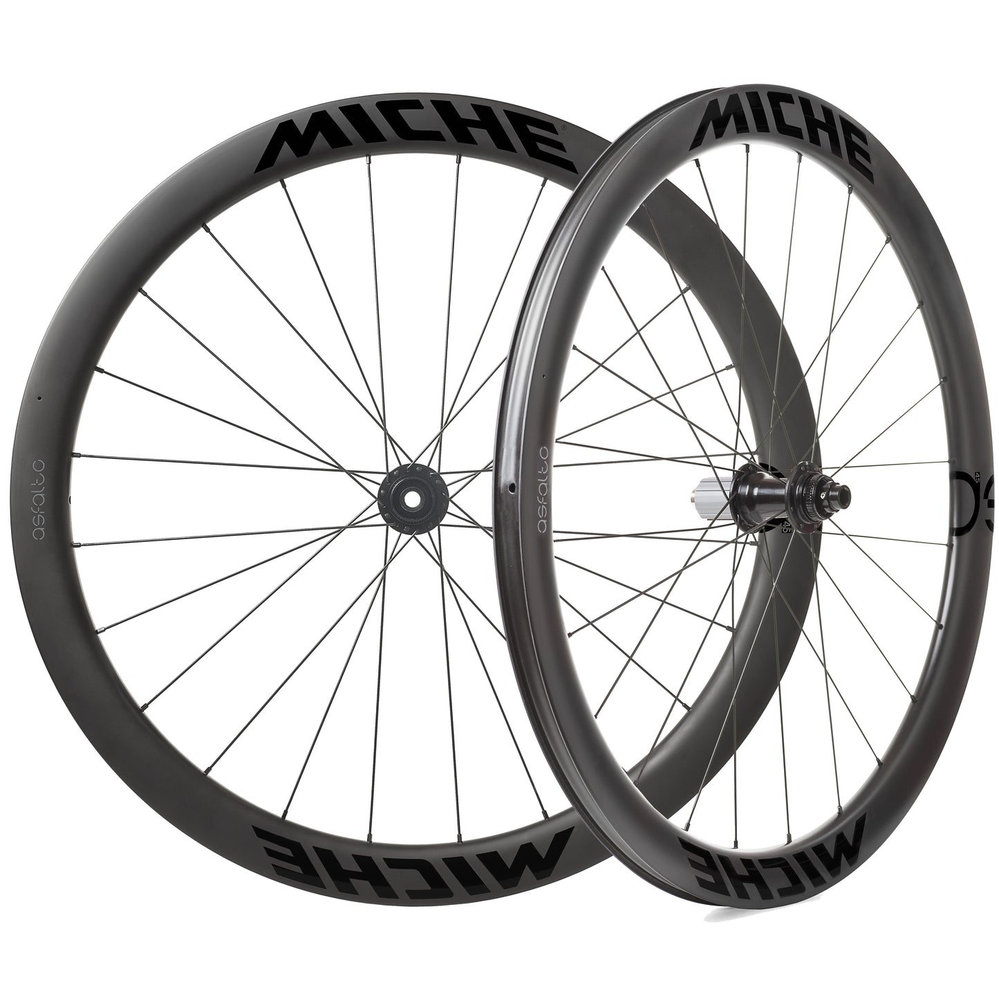 Paire de Roues MICHE ASFALTO 45 Tubeless Ready (Center Lock)
