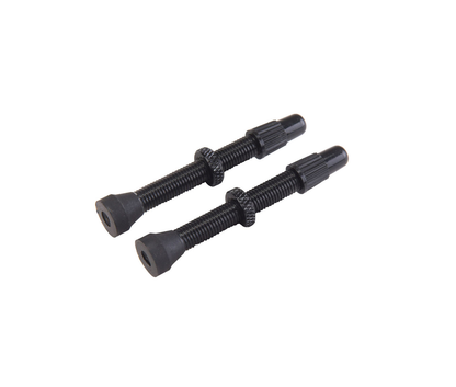 Lot de 2 Valves Presta VAR Aluminium 44 mm Noir