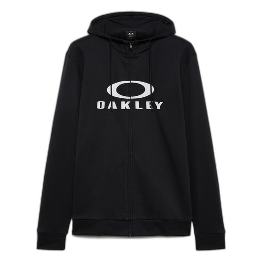 Sweat à Capuche OAKLEY BARK FZ 2.0 Noir/Blanc