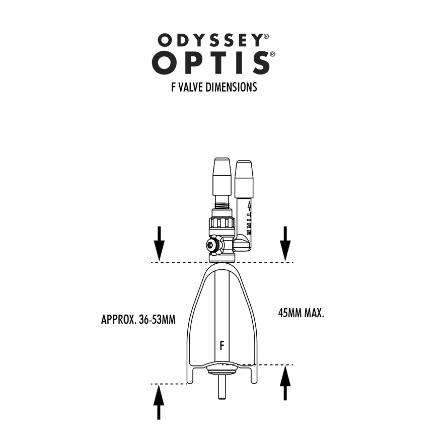 Insert Anti-Pincement ODYSSEY Optis Insert 700x25/30 avec Double Valve
