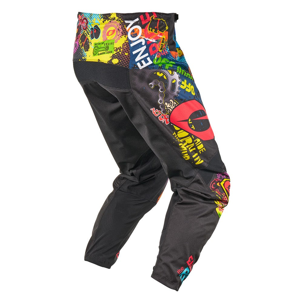 Pantalon O'NEAL ELEMENT VIBRANT Junior Multicolore - vue dos