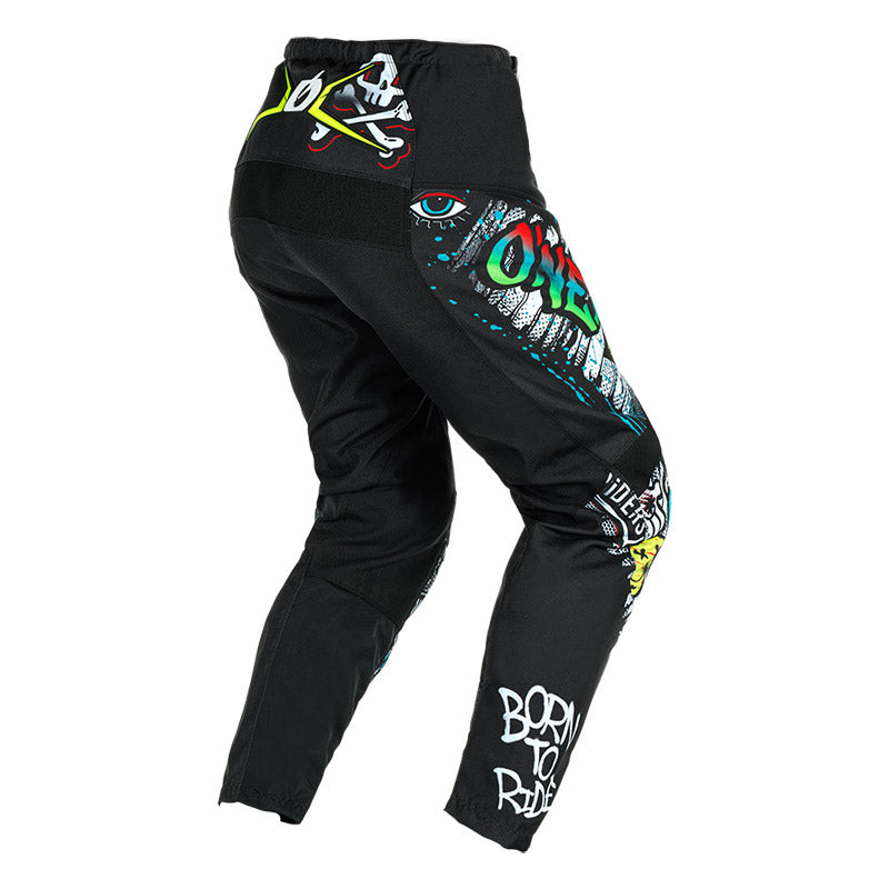 Pantalon O'NEAL ELEMENT RANCID Junior Noir/Gris - vue dos