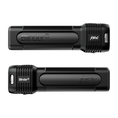 Éclairage Avant KNOG BLINDER PRO 1400 — vues du dessus et du dessous
