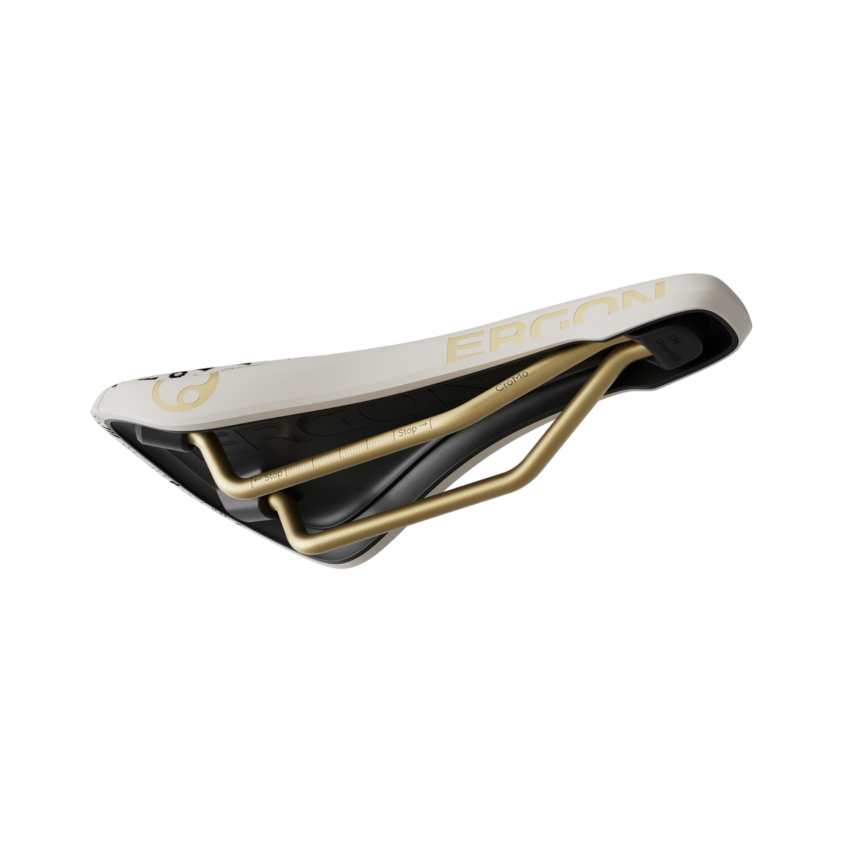 Selle ERGON SM Downhill Comp Rails CrMo - Édition Limtée Vali Höll Blanc — vue complémentaire
