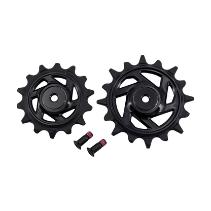 Galets de Dérailleur Arrière 12V SRAM X0/GX T-TYPE EAGLE AXS / RIVAL XPLR E1 — 11.7518.104.008 — vue complémentaire sur fond blanc