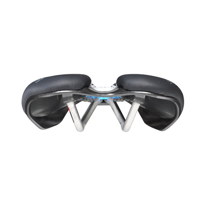 Selle SELLE ITALIA SLR BOOST ENDURANCE SUPERFLOW L Rails Ti316 Noir — vue arrière