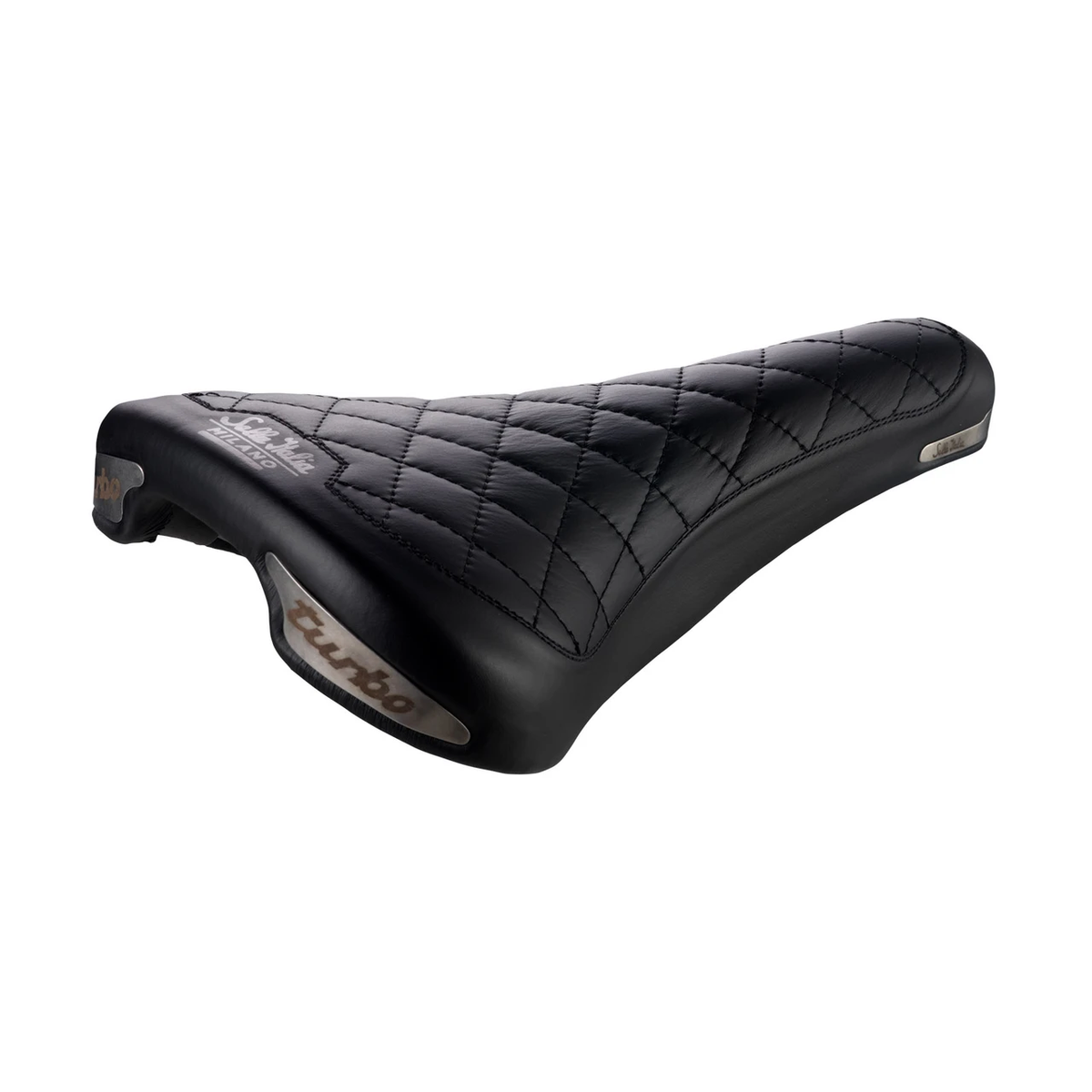Selle SELLE ITALIA TURBO BONNIE Rails Manganèse Noir — vue trois quarts