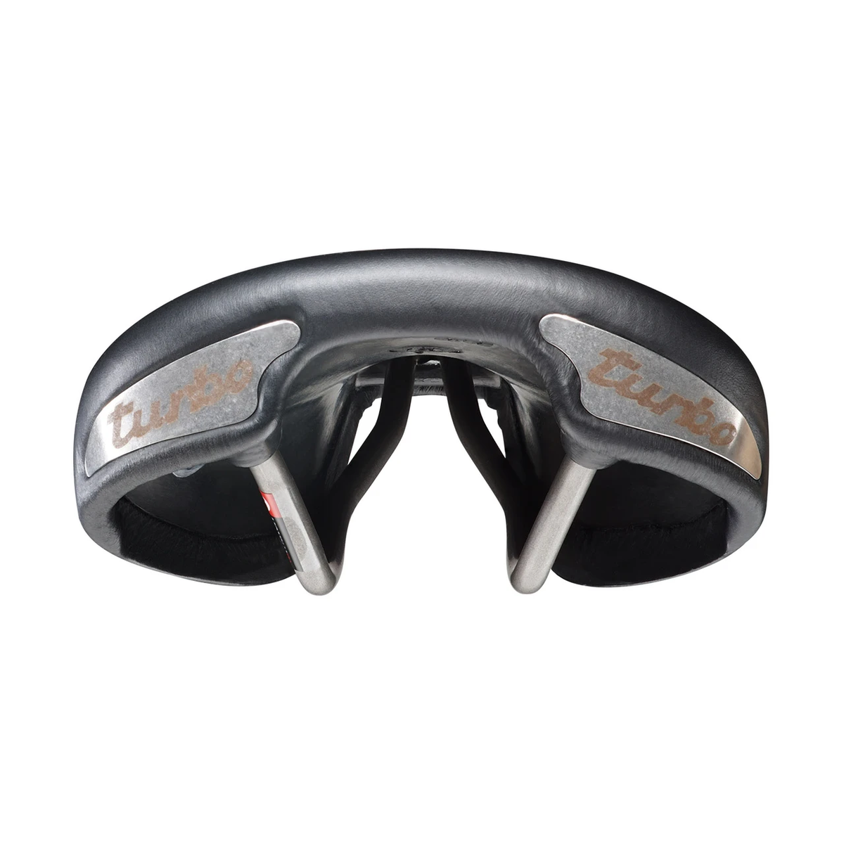 Selle SELLE ITALIA TURBO BONNIE Rails Manganèse Noir — vue arrière