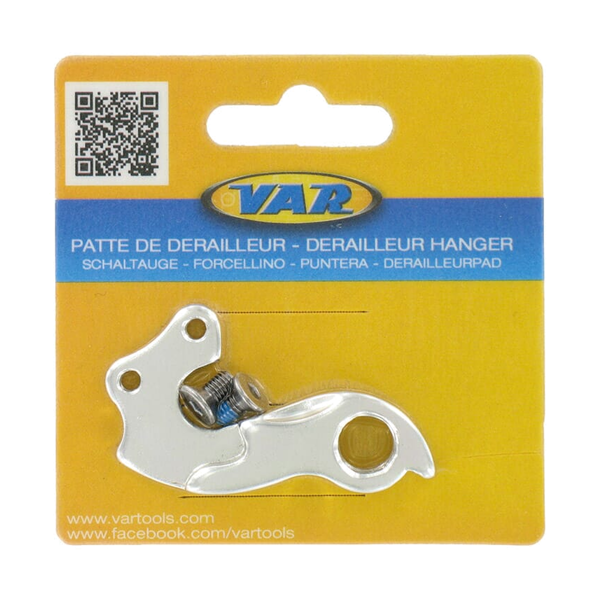 Patte de Dérailleur VAR DH-69043 Centurion/Mérida/Focus — vue produit sur fond blanc