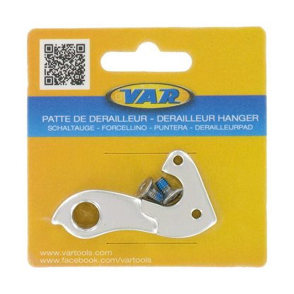 Patte de Dérailleur VAR DH-69058 Gitane/Haibike/Pinarello/Stevens — vue produit sur fond blanc