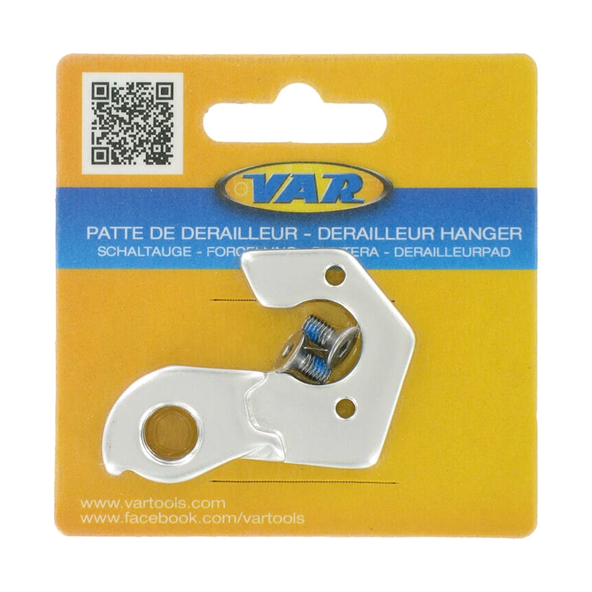 Patte de Dérailleur VAR DH-69063 Decathlon — vue produit sur fond blanc