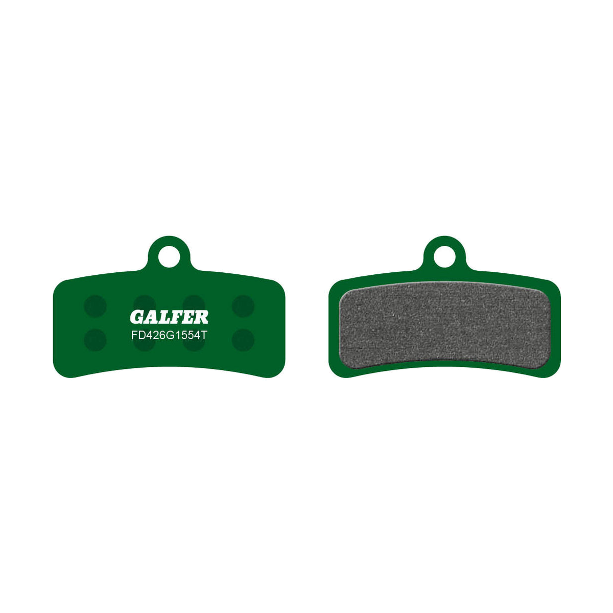 Plaquettes Semi-Métalliques GALFER PRO Shimano D01S Saint BR-M810 / Zee BR-M640 /  XTR M9120 / XT M8120 / SLX M7120 / Deore — vue principale