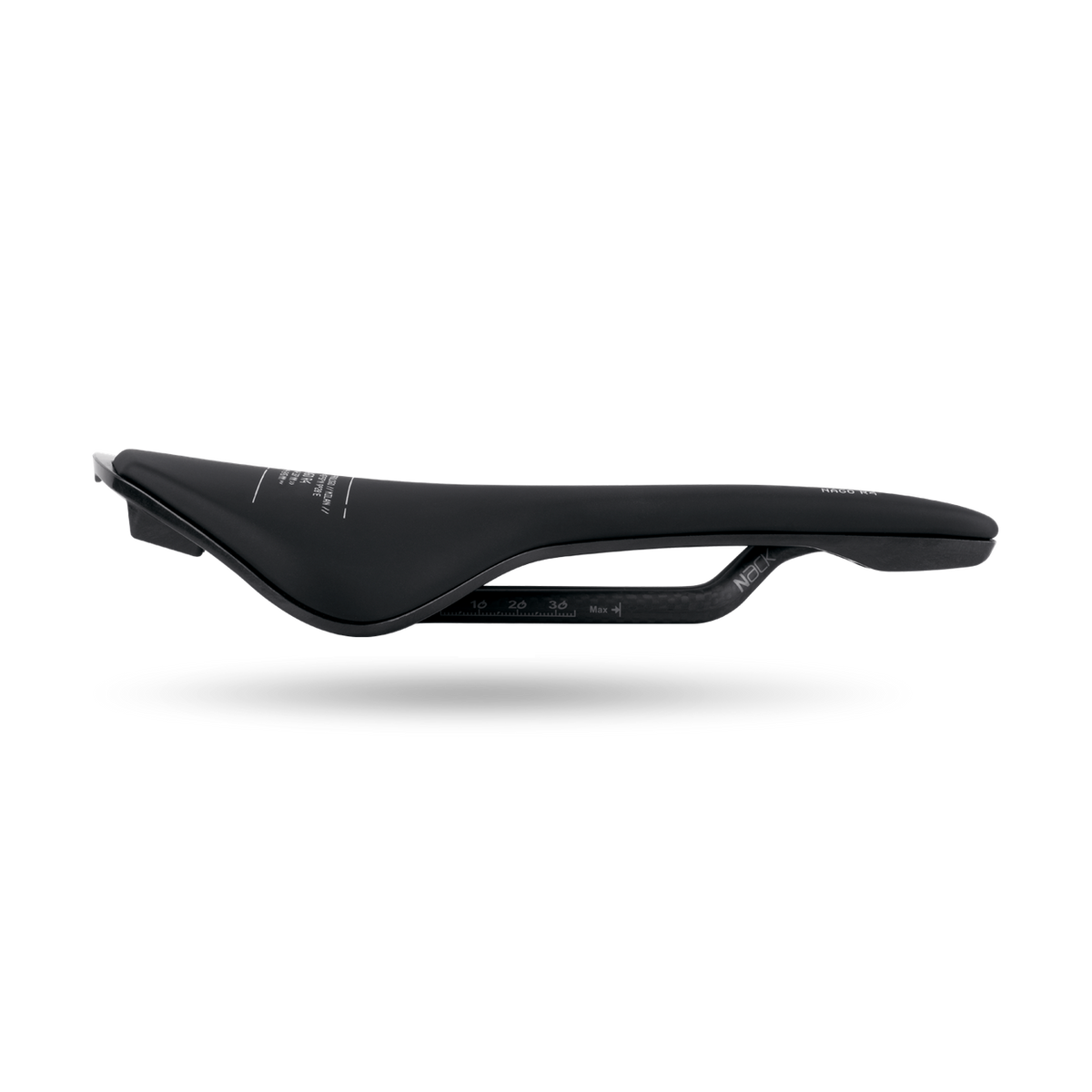 Selle PROLOGO NAGO R4 Largeur 147mm Rails Carbone Noir — vue complémentaire
