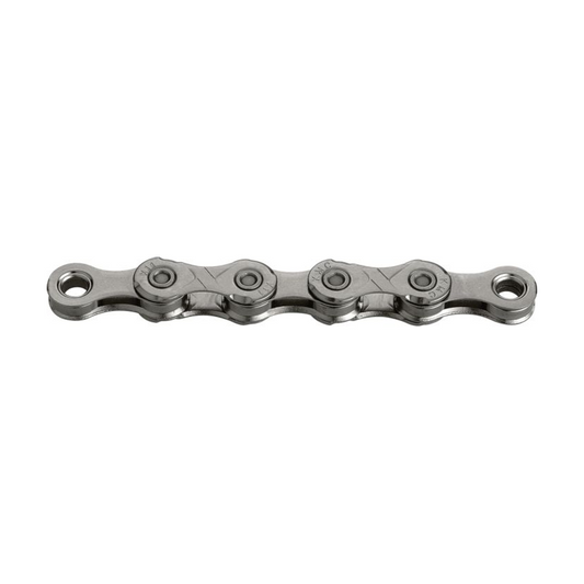 Chaîne 11V KMC X11 Argent — photo produit sur fond blanc