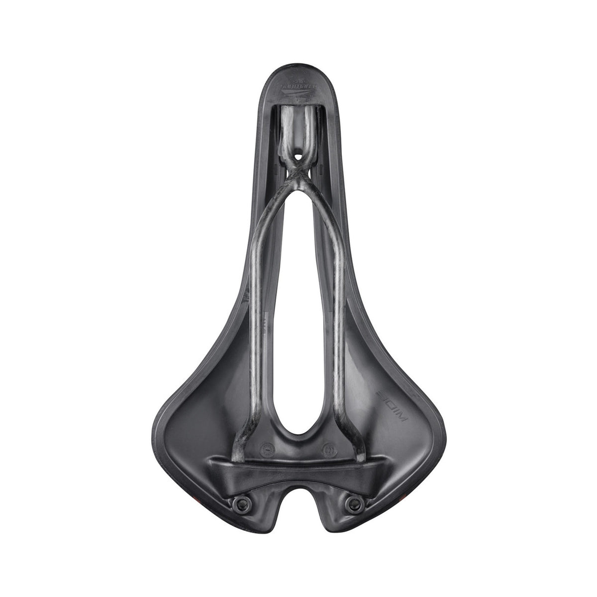 Selle SAN MARCO ASPIDE SHORT OPEN-FIT CARBON FX WIDE Rails Carbone — vue complémentaire