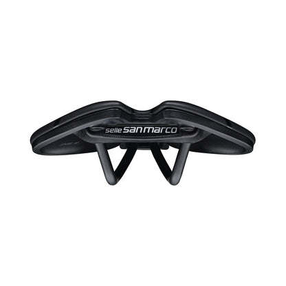 Selle SAN MARCO ASPIDE SHORT OPEN-FIT DYNAMIC WIDE Rails Manganèse — vue complémentaire