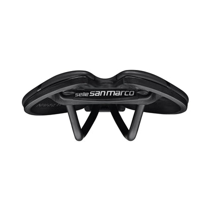 Selle SAN MARCO ASPIDE SHORT OPEN-FIT DYNAMIC NARROW Rails Manganèse — vue complémentaire