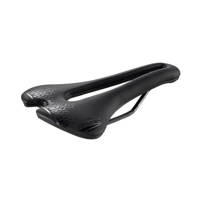 Selle SAN MARCO ASPIDE SHORT OPEN-FIT RACING L3 Largeur 155mm Rails Acier Xsilite Noir — vue complémentaire