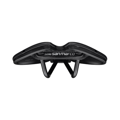 Selle SAN MARCO ASPIDE SHORT OPEN-FIT SPORT WIDE Rails Acier — vue complémentaire