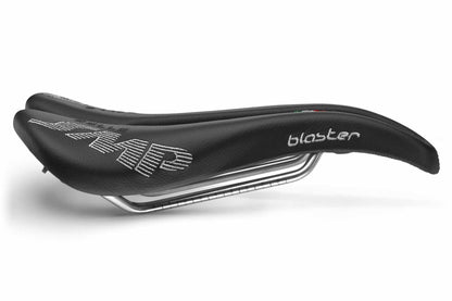 Selle SMP BLASTER Rails Inox — vue de profil et rails inox