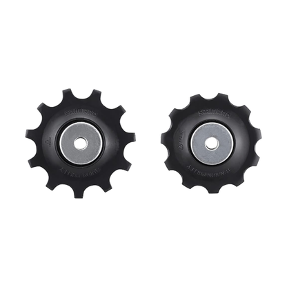 Galets de Dérailleur Arrière 10V SHIMANO DEORE RD-M6000 Chape Moyenne — pièce sur fond blanc