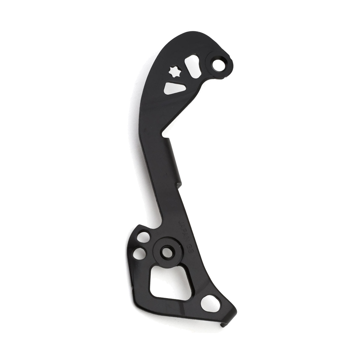 Chape de Dérailleur Arrière Interne Courte SHIMANO XTR M9000 GS — pièce sur fond blanc