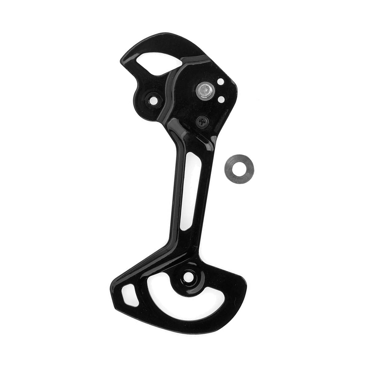 Chape de Dérailleur Arrière Externe Longue SHIMANO XTR M9120 SGS 12V — pièce sur fond blanc