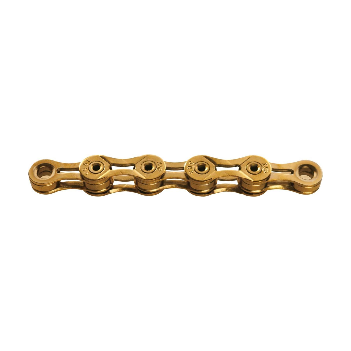Chaîne 9V KMC X9SL Ti-N Or — photo produit sur fond blanc