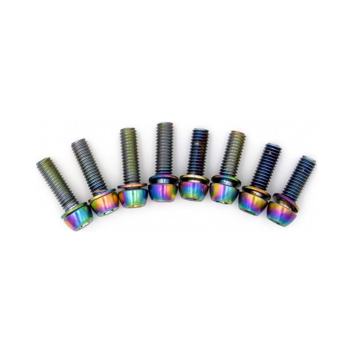 Kit Vis TITLE Potence DM1 Oil Slick (x8) — vue principale sur fond blanc