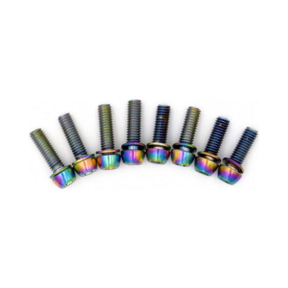 Kit Vis TITLE Potence DM1 Oil Slick (x8) — vue principale sur fond blanc