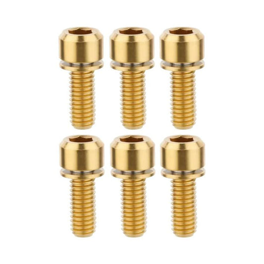 Kit Vis Titanium TITLE ST1 / ST2 Or (x6) — vue principale sur fond blanc