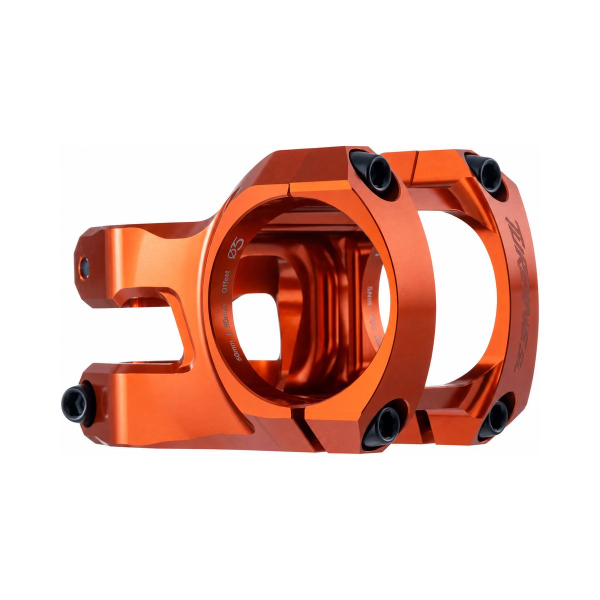 Potence RACE FACE TURBINE SL 35 Orange — vue principale sur fond blanc
