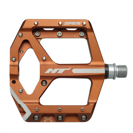Pédales Plates HT COMPONENTS ANS10 SUPREME Root Beer