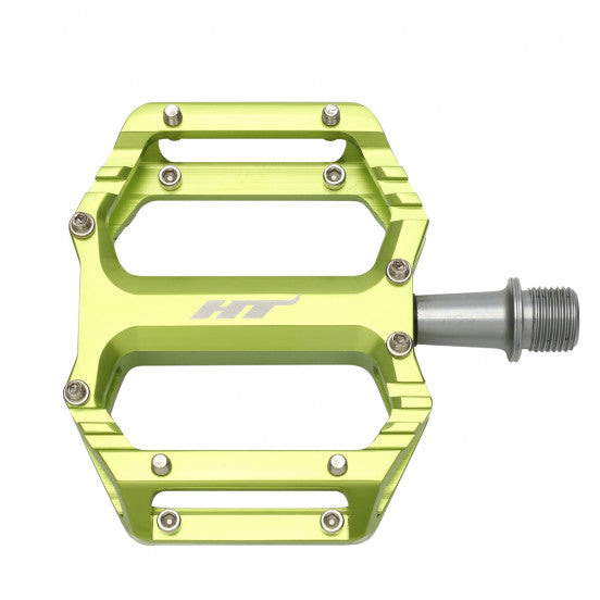 Pédales Plates BMX HT COMPONENTS AR09SX Vert