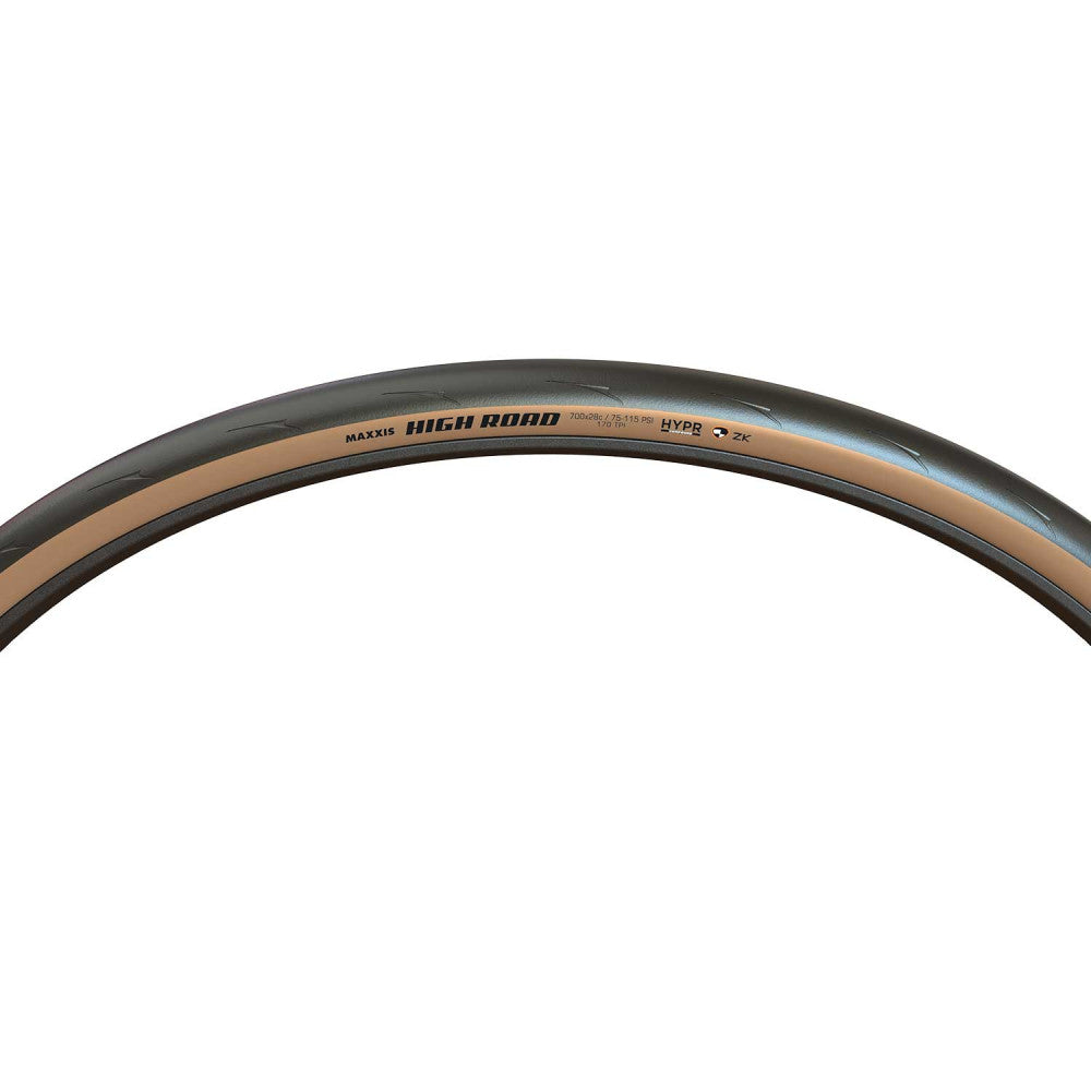 Pneu MAXXIS HIGH ROAD Gen2 700x25c Tubeless Ready Marron