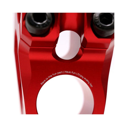 Potence PRIDE CAYMAN V2 Ø22.2mm Rouge
