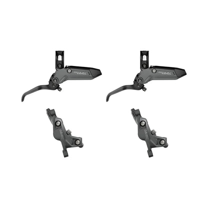 Paire de Freins SRAM LEVEL BRONZE STEALTH 4 pistons Gris