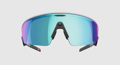 Lunettes OAKLEY VANGUARD META Noir/Blanc Verre Prizm Sapphire