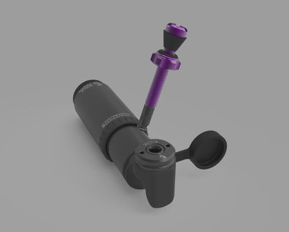 Lot de 2 Valves Tubeless WOLF TOOTH CLIK VALVE Ultraviolet Purple