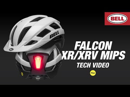Casque Route BELL FALCON XR LED MIPS Blanc/Noir