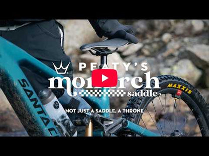 Selle PEATY'S Monarch Rails Titane Gris
