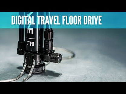 Pompe à Pied LEZYNE DIGITAL TRAVEL FLOOR DRIVE Noir