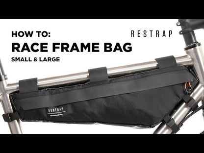 Sacoche de Cadre RESTRAP RACE FRAME BAG SMALL 3 L Noir