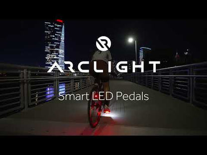 Pédales Automatiques Lumineuses REDSHIFT Arclight PRO Argent