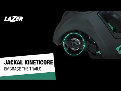 Casque VTT LAZER JACKAL KINETICORE Orange Rouille