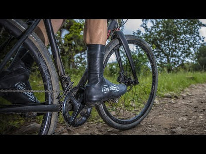 Couvre-Chaussure VELOTOZE HAUTES 2.0 SUPER STRONG Noir/Blanc