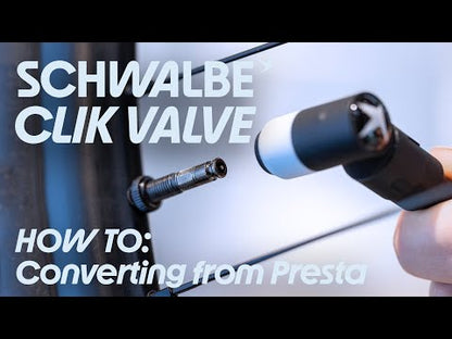Kit de Conversion SCHWALBE CLIK VALVE Valve + Tête de Pompe