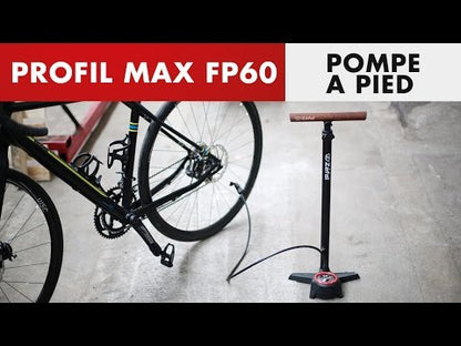 Pompe à Pied ZEFAL PROFIL MAX FP60 Z-Switch Noir