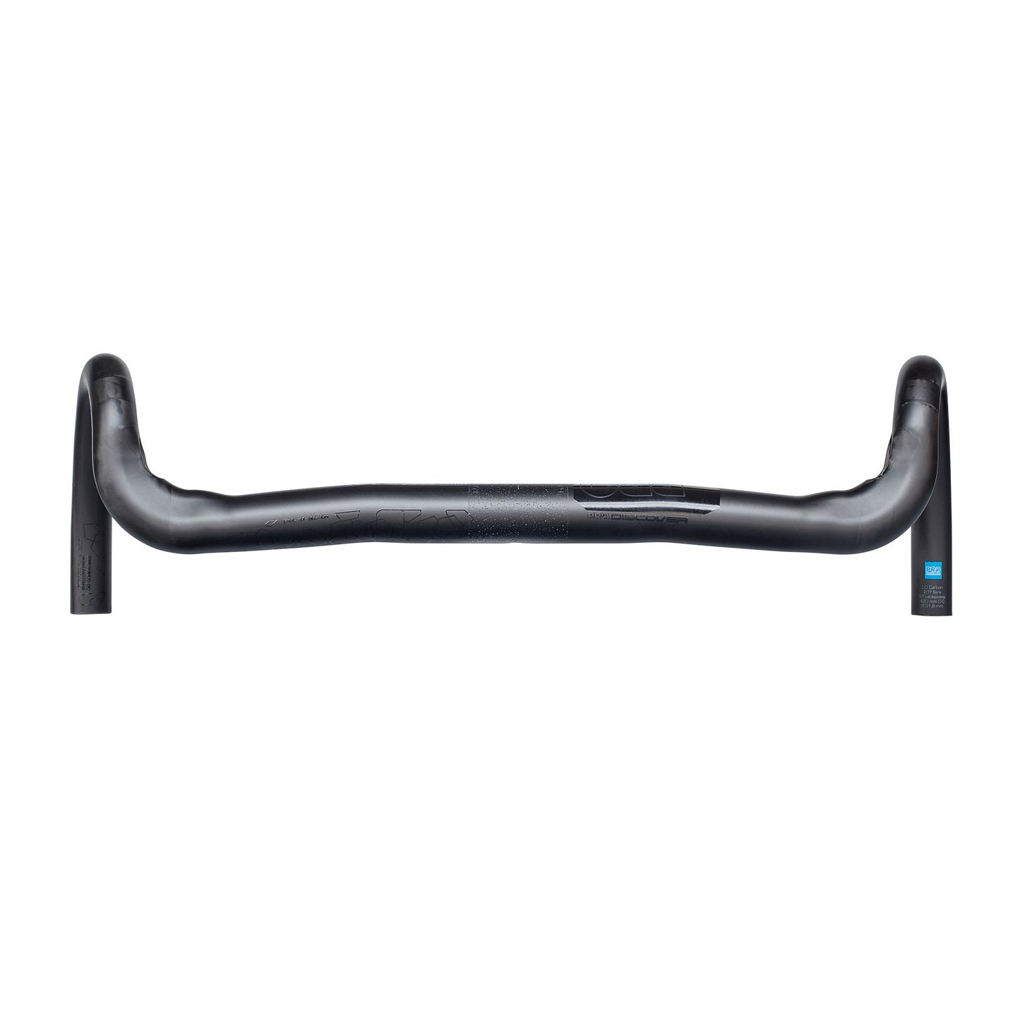 Cintre Gravel PRO DISCOVER Flare 20° Carbone